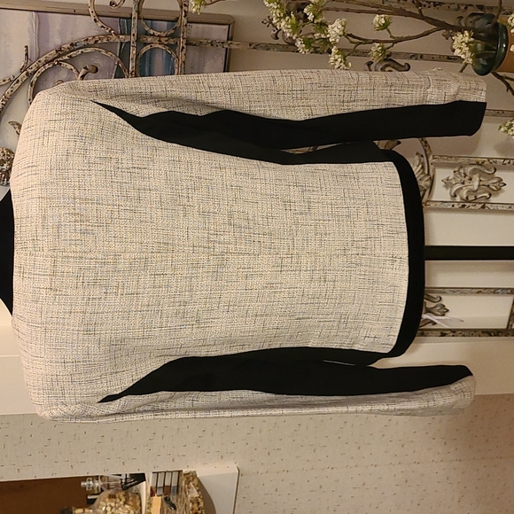 Mossimo Black and White Blazer sz L - Picture 5 of 7